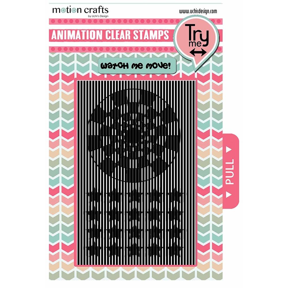 Bild 1 von Uchi's Design Animation Clear Stamps - Stars Background -Hintergrund Sterne