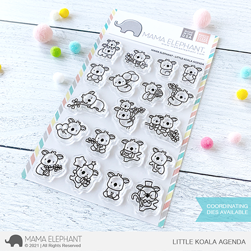 Bild 1 von Mama Elephant - Clear Stamps LITTLE KOALA  AGENDA - Koala