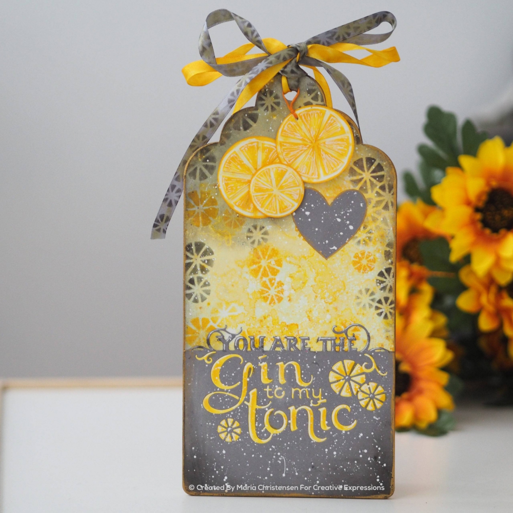 Bild 1 von Creative Expressions Paper Cuts Edger  Stanze - Gin To My Tonic