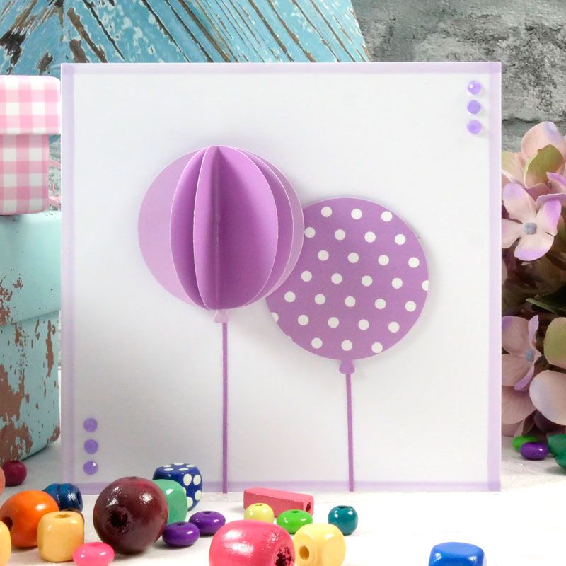 Bild 1 von Hunkydory - Moonstone Die Set - Party Balloons - Luftballons