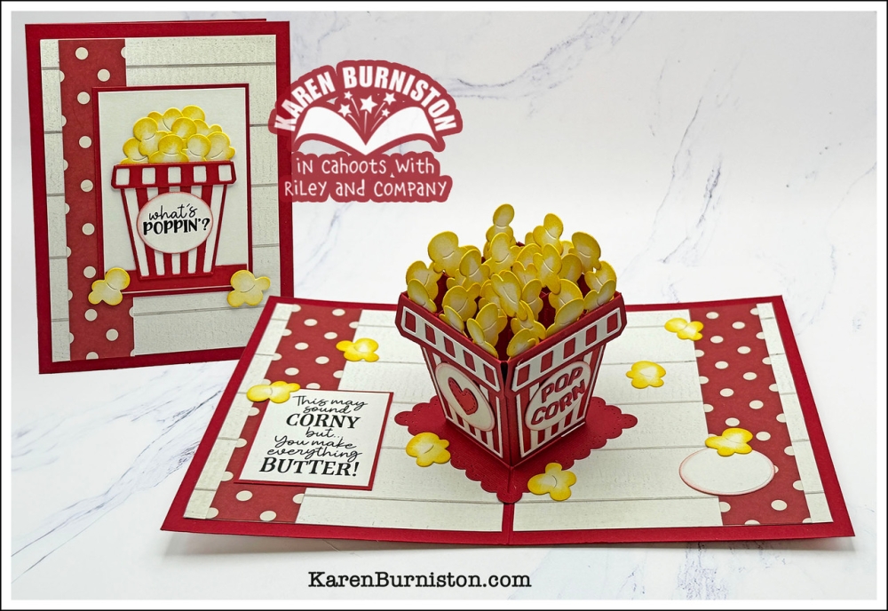 Bild 1 von Karen Burniston Clear Stamps Stempel - Popcorn Phrases