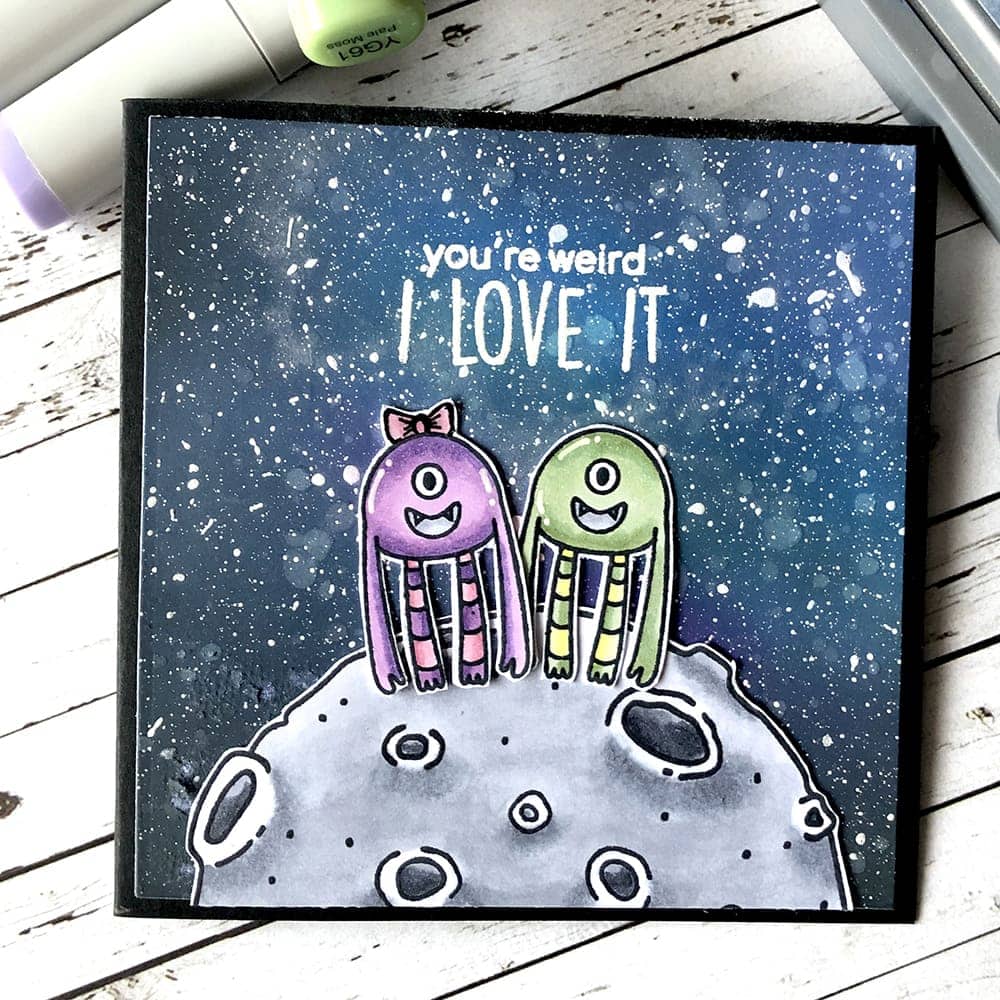 Bild 1 von Heffy Doodle Die  - You're Weird - Stanzen Du bist komisch