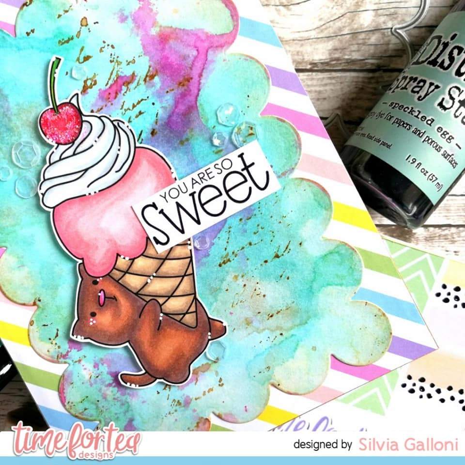 Bild 1 von time for tea designs - Clear Stamp Set -  Sundae Sweeties