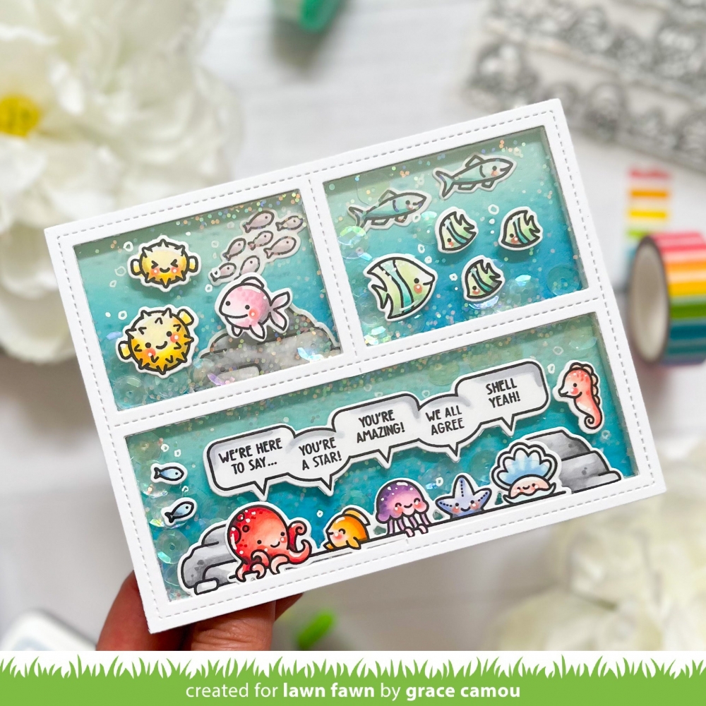 Bild 1 von Lawn Fawn Clear Stamps  - simply celebrate more critters add-on