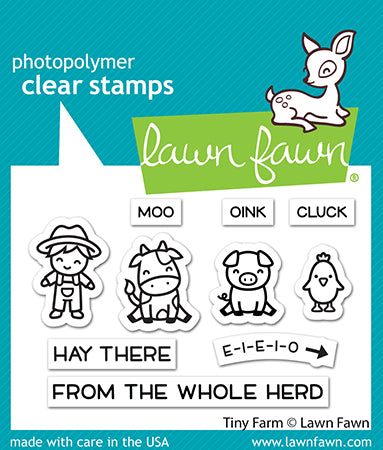 Bild 1 von Lawn Fawn Clear Stamps - tiny farm