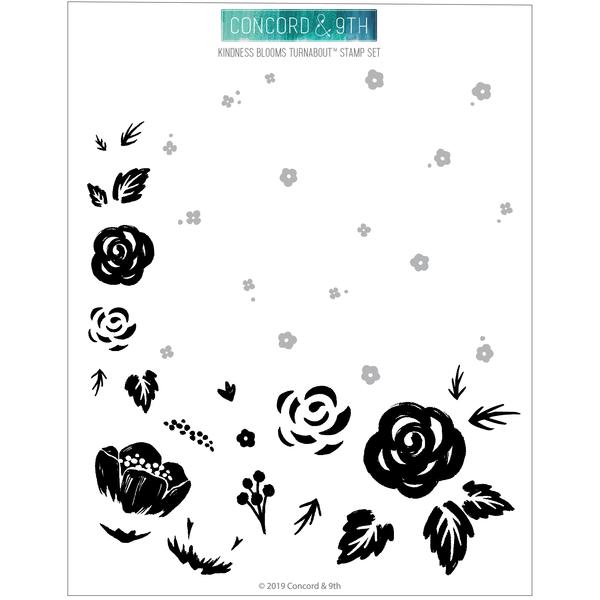 Bild 1 von Concord & 9th - Kindness Blooms Turnabout - Clear Stamp