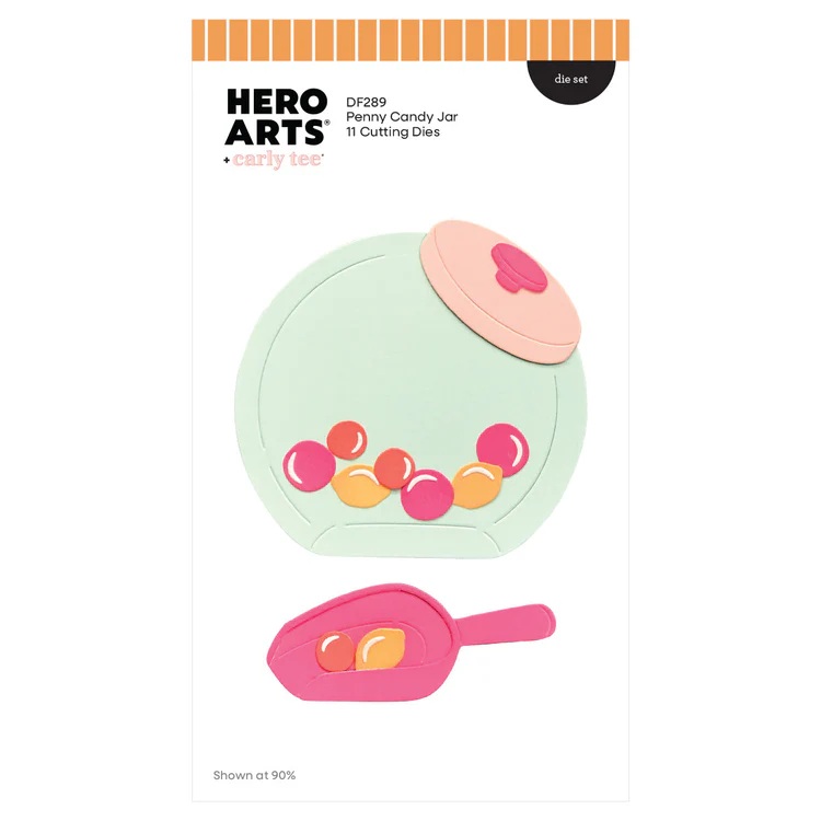 Bild 1 von Hero Arts Stanze - Penny Candy Jar Die Set by Carly Tee