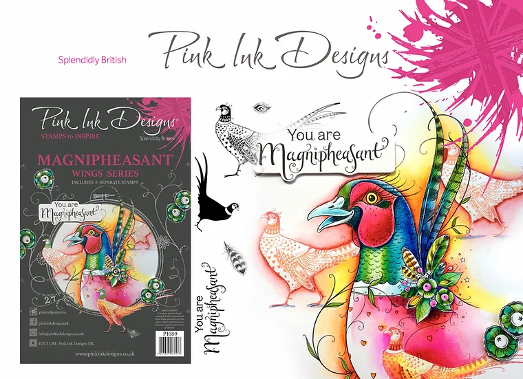 Bild 1 von Pink Ink Designs - Stempel  Magnipheasant