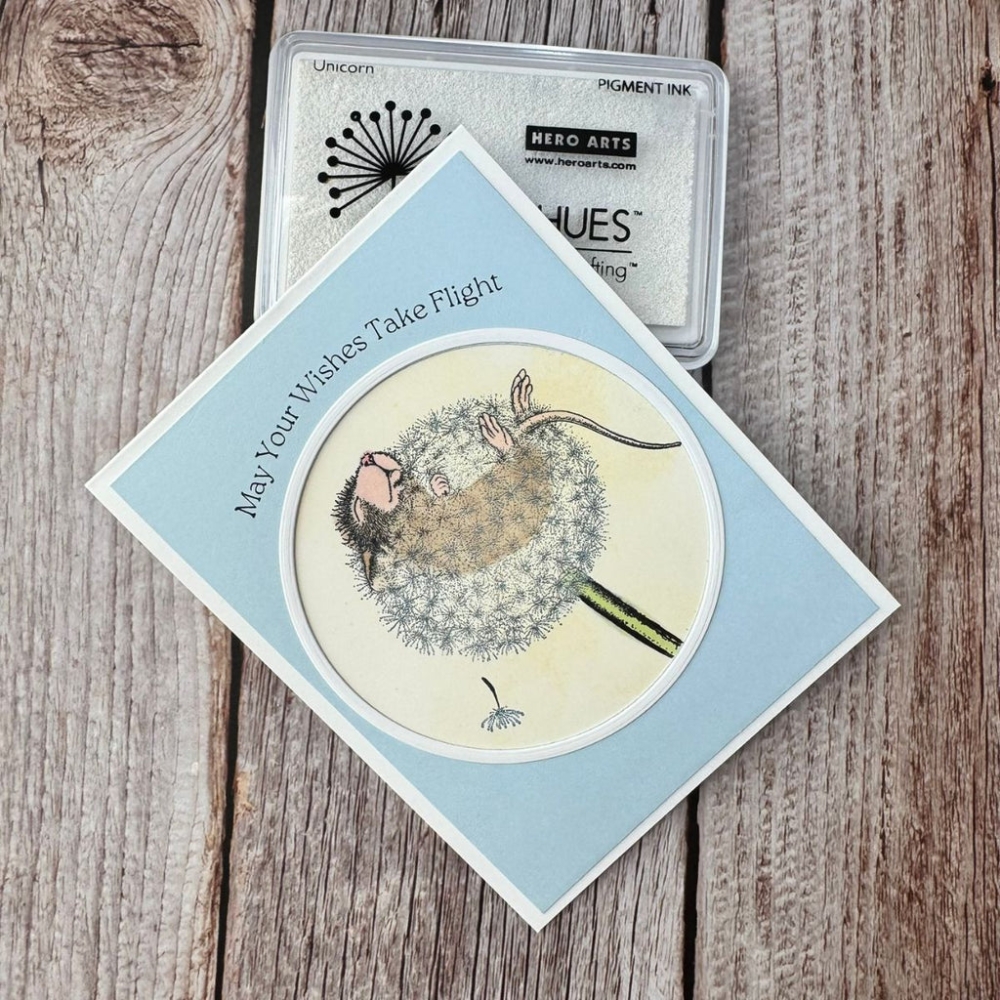 Bild 1 von Spellbinders Dandelion Dreams Cling Rubber Stamp Set - House Mouse Stempelgummi