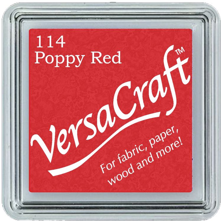 Bild 1 von VersaCraft Pigmentstempelkissen auch für Stoff - Poppy Red