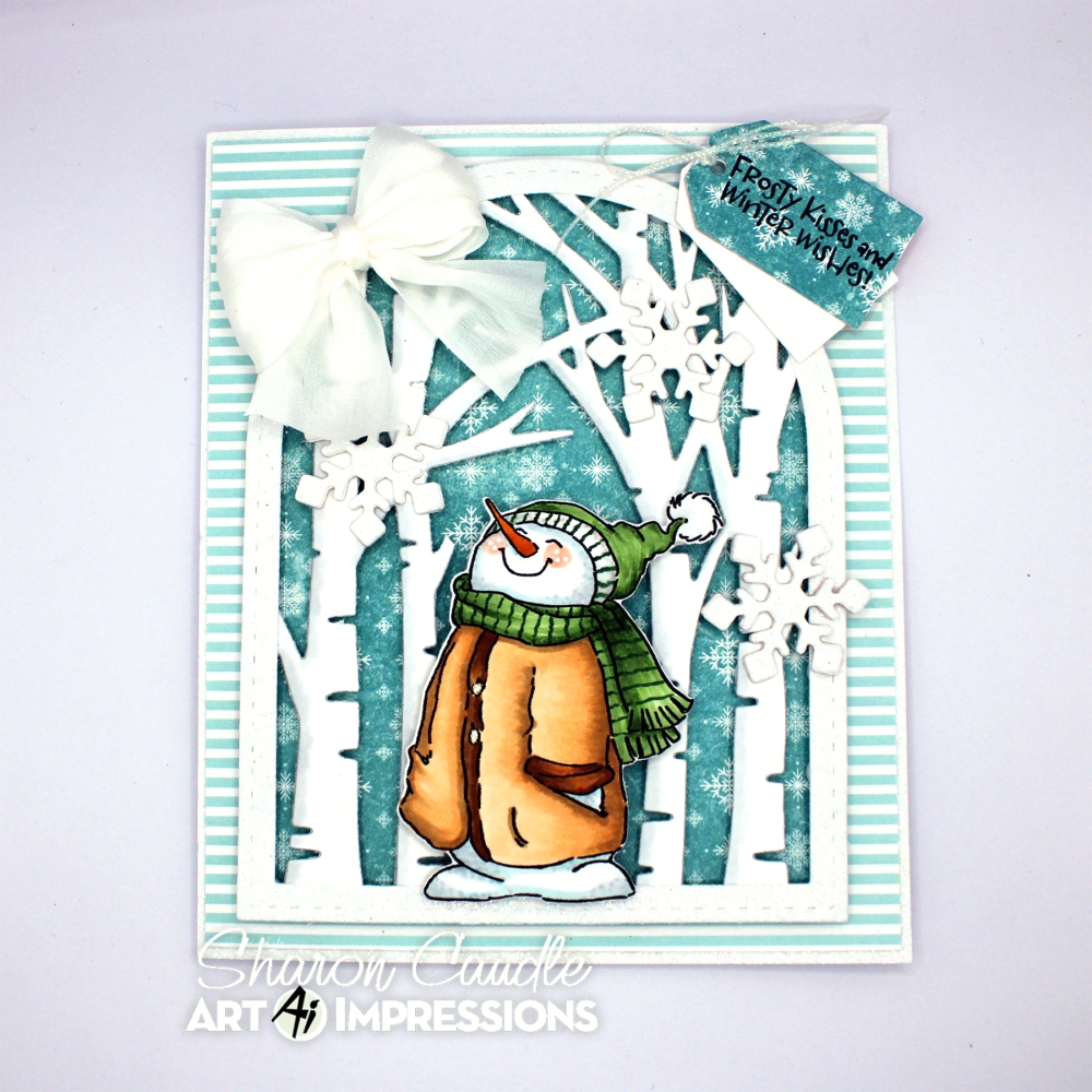 Bild 1 von Art Impressions Clear Stamps Snowman Hugs Set - Stempelset inkl. Stanzen