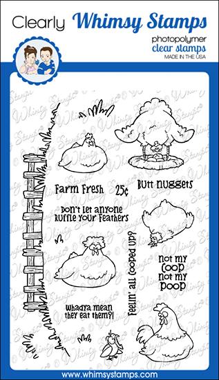 Bild 1 von Whimsy Stamps Clear Stamps - Butt Nuggets