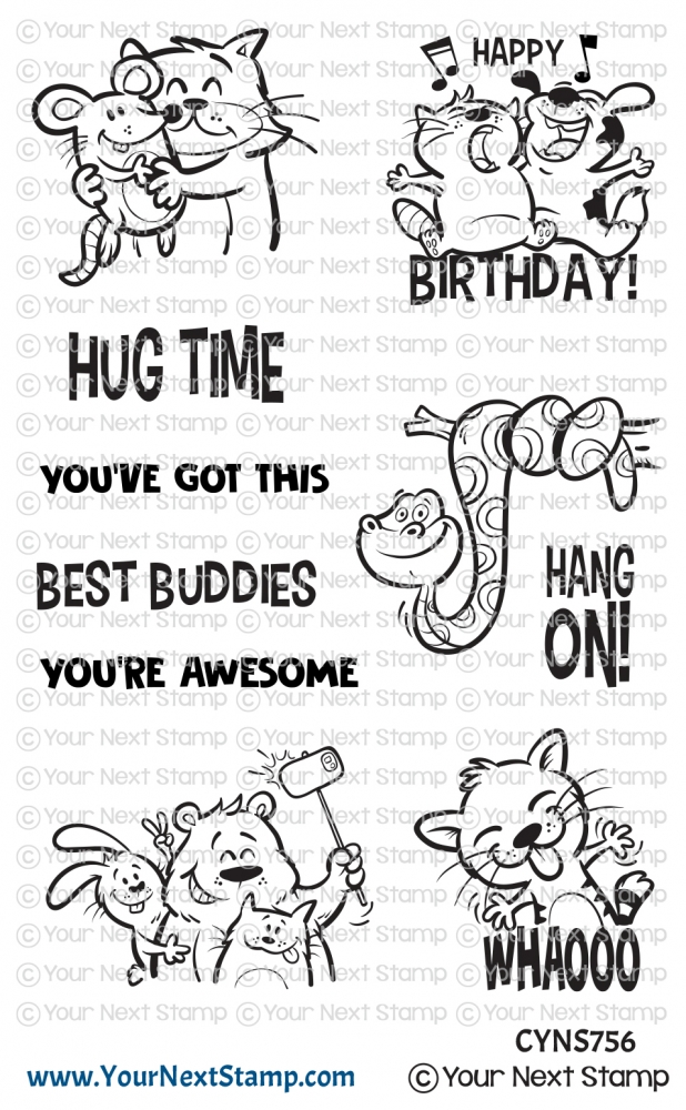 Bild 1 von Your Next Stamp Clear Stamp Photo Booth All Smiles Stamp Set