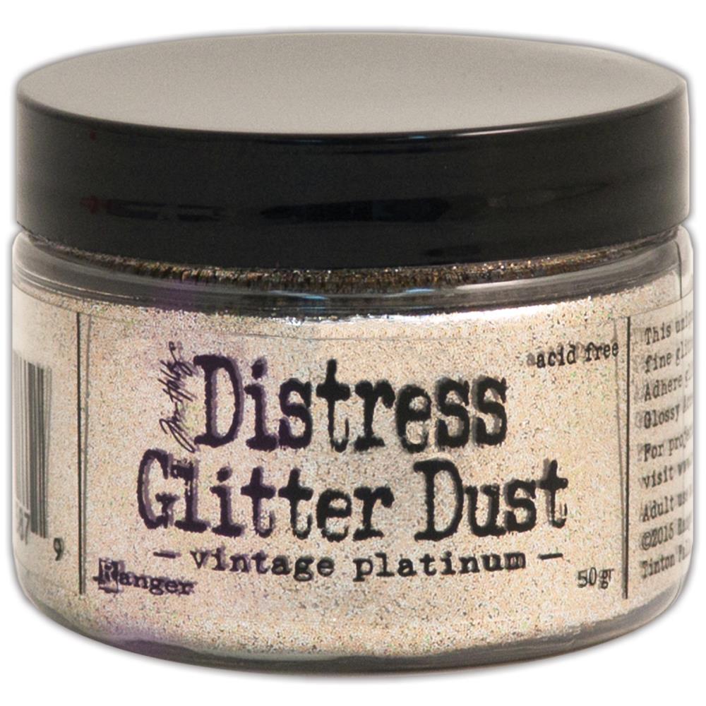 Bild 1 von Tim Holtz Distress Stickles Dry Glitter - Loser Glitter Vintage Platinum