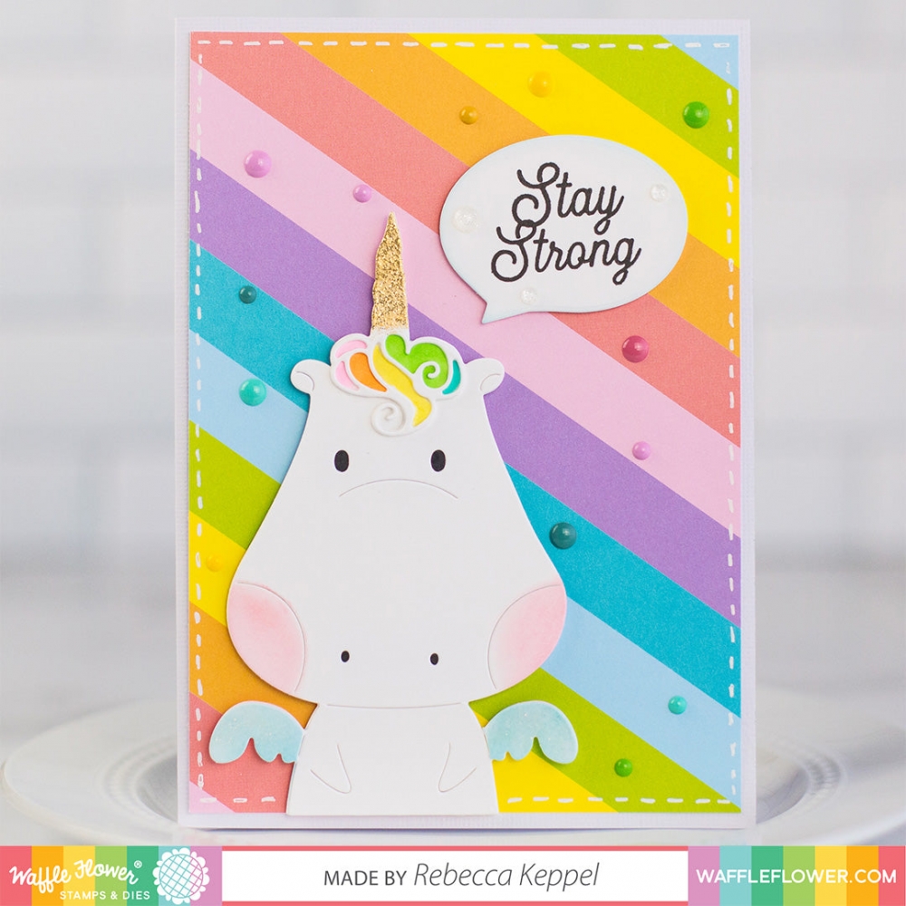 Bild 1 von Waffle Postage Be a Unicorn Die-Set - Stanzset Einhorn