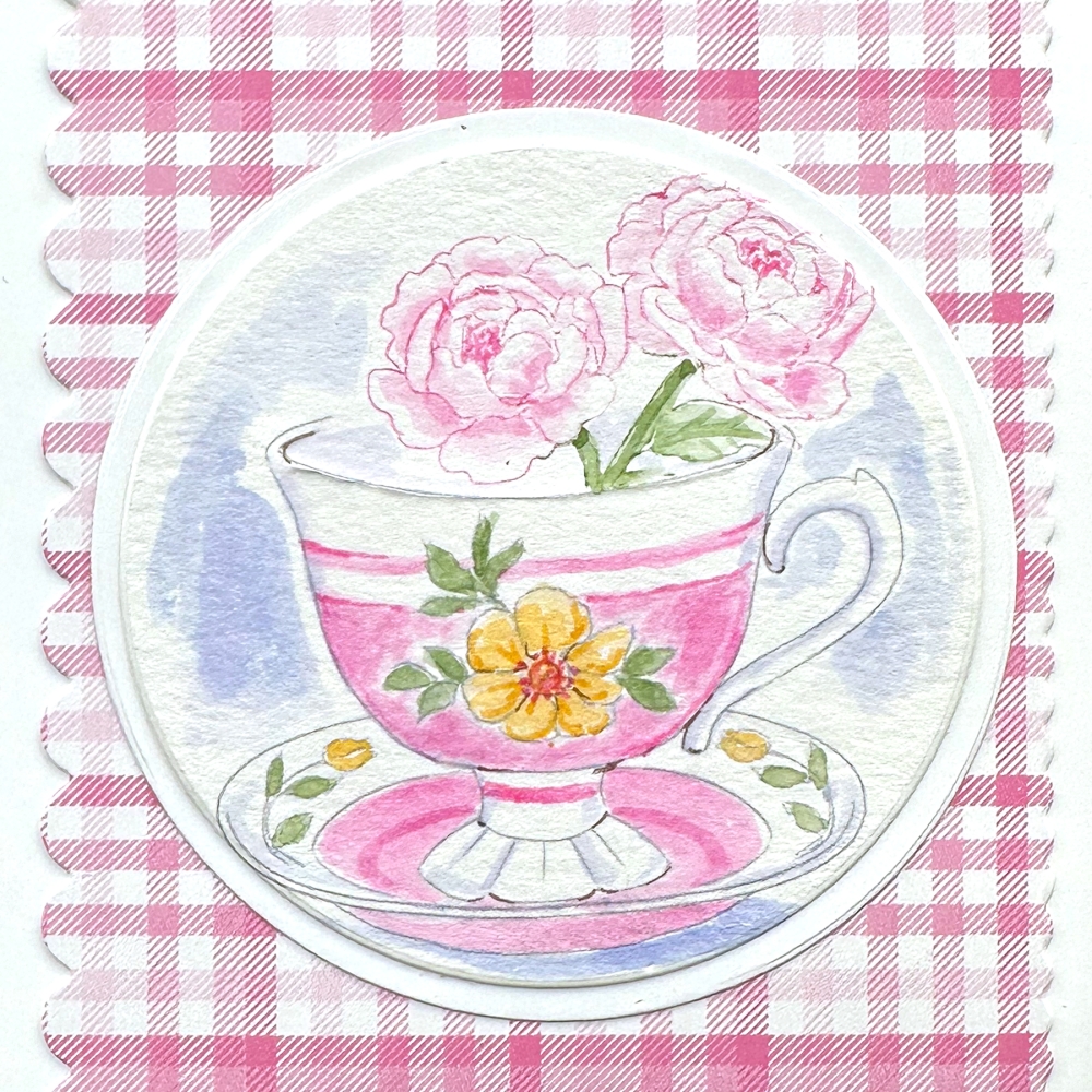 Bild 1 von Art Impressions Clear Stamps Tea Time Set - Stempelset inkl. Stanzen