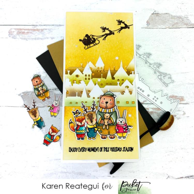 Bild 1 von Picket Fence Studios Clear Stamps Lots of Christmas Cheer - Weihnachten