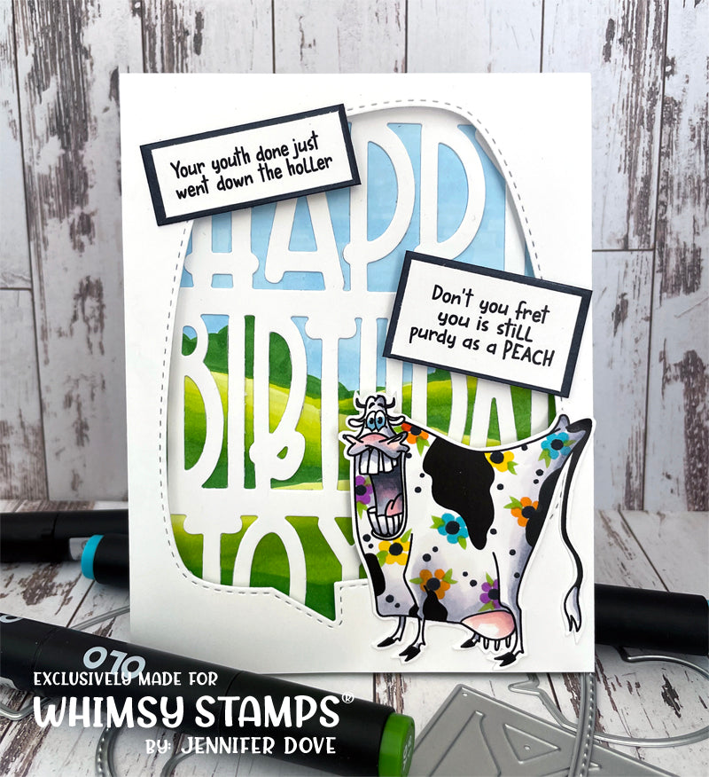 Bild 1 von Whimsy Stamps Die Stanze  -  Comic Speech Bubbles 2 Die Set