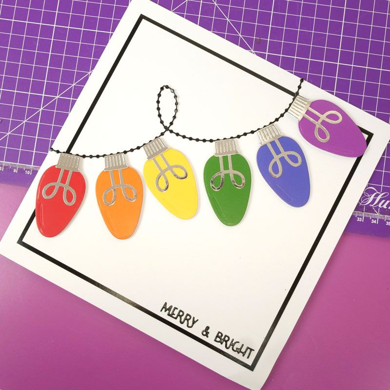 Bild 1 von Hunkydory - Moonstone Minis Dies - Bright & Beautiful Bulbs - Lichterkette