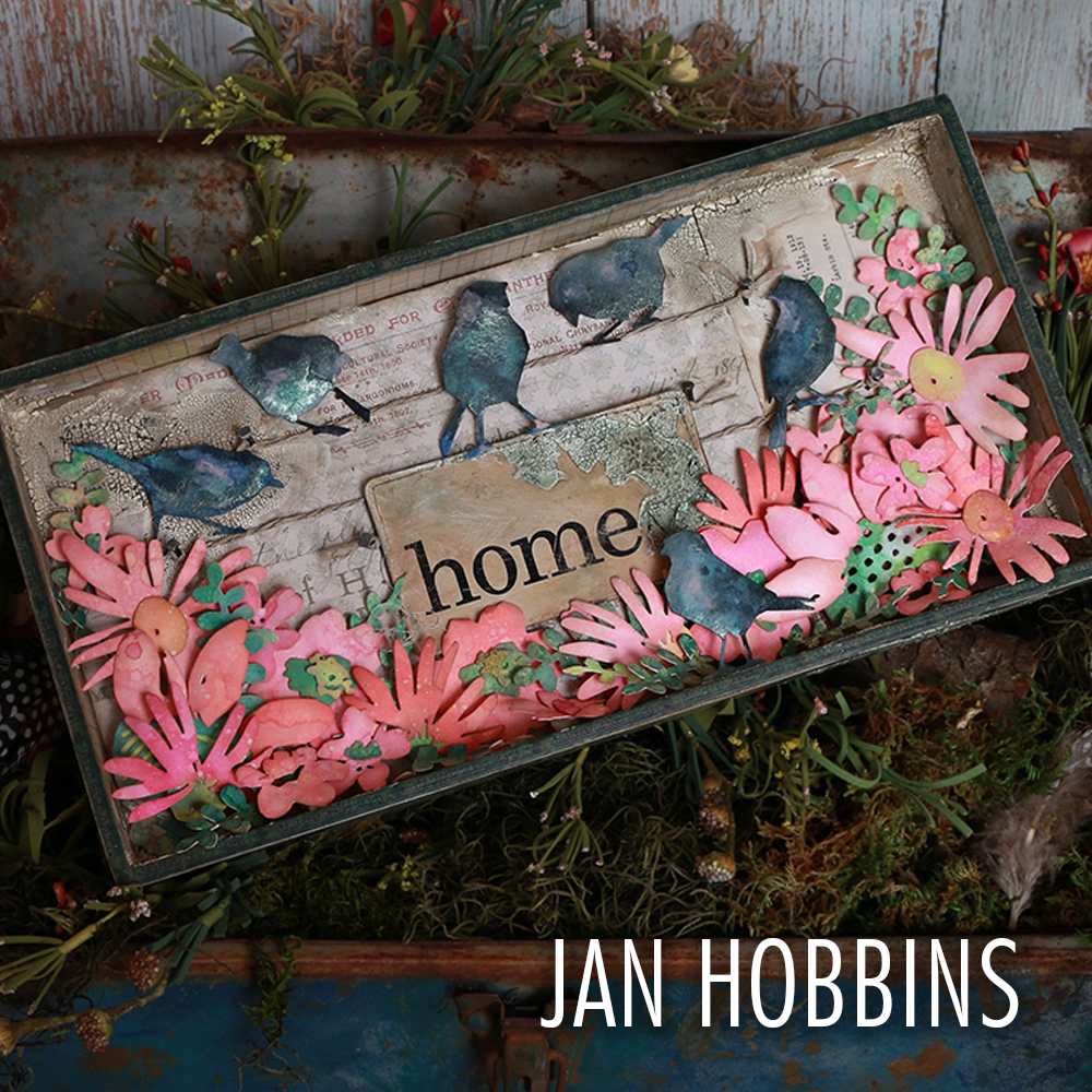 Bild 1 von Sizzix Thinlits Die by Tim Holtz - Stanzschablone - Modern Floristry - Blumen