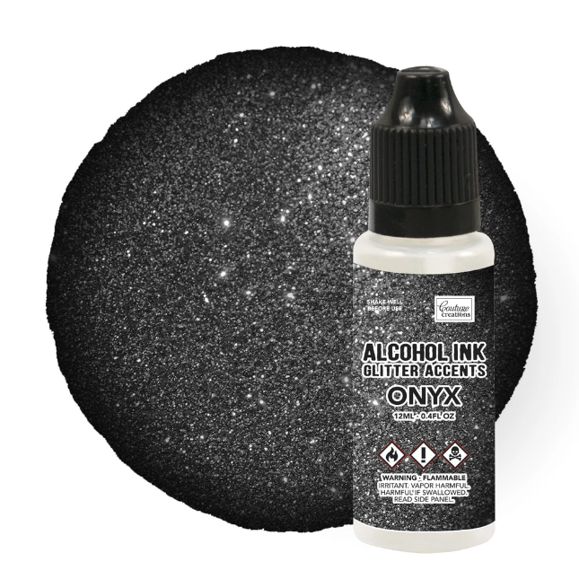Bild 1 von Couture Creations - Alcohol Inks Glitter Accents  / (Farbe) Onyx