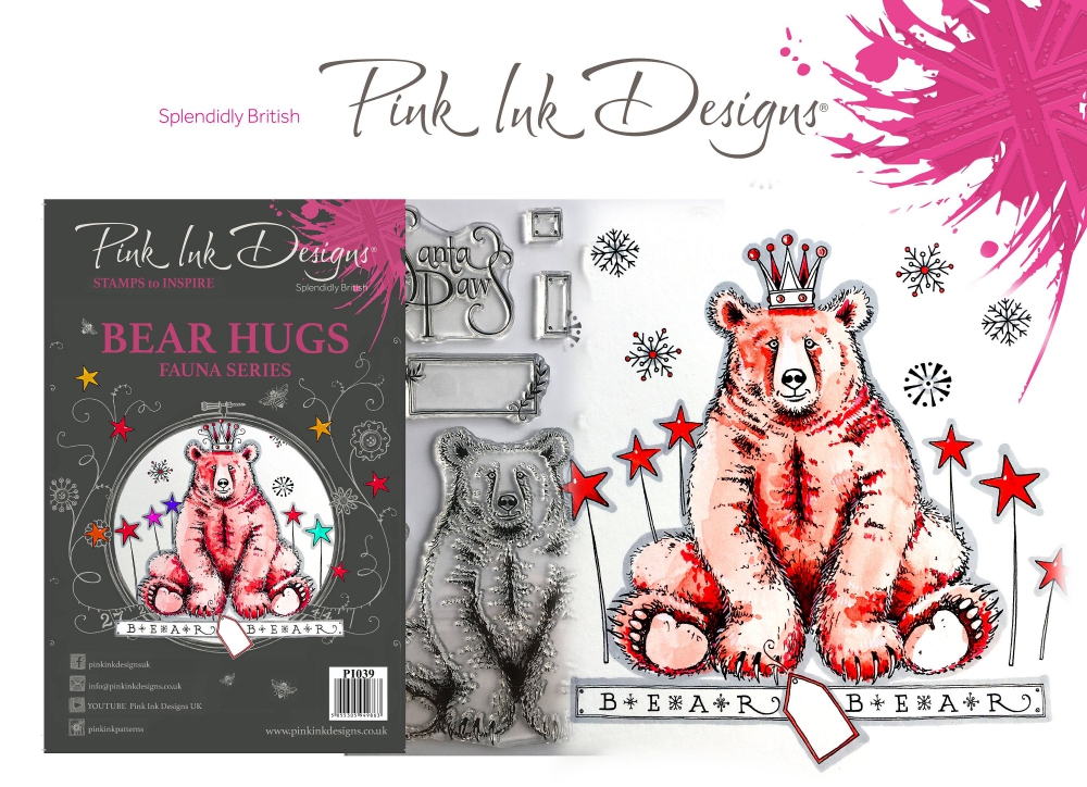 Bild 1 von Pink Ink Designs - Stempel Bear Hugs (Bär)