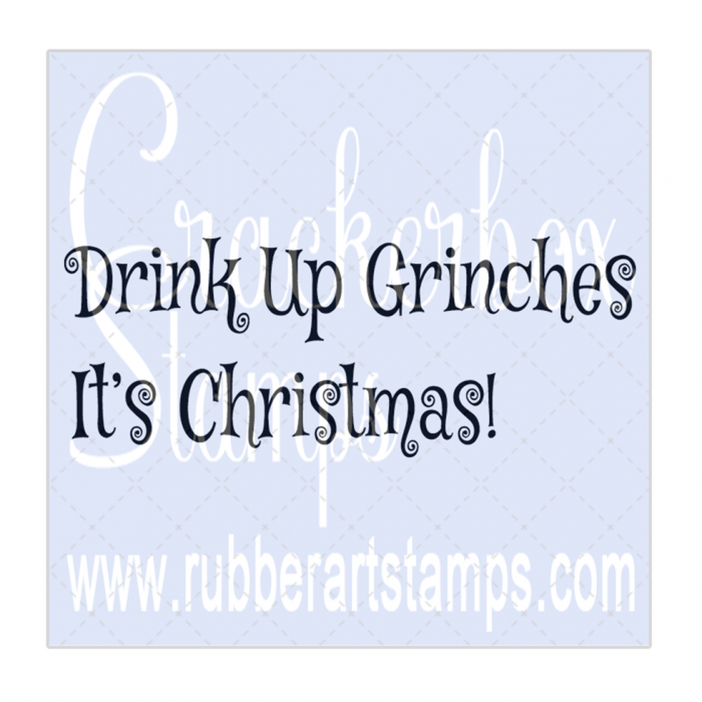 Bild 1 von Crackerbox & Suzy Stamps Cling - Gummistempel  Grinches Drink Up