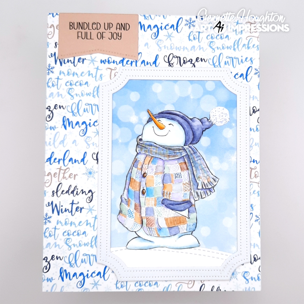 Bild 1 von Art Impressions Clear Stamps Snowman Hugs Set - Stempelset inkl. Stanzen