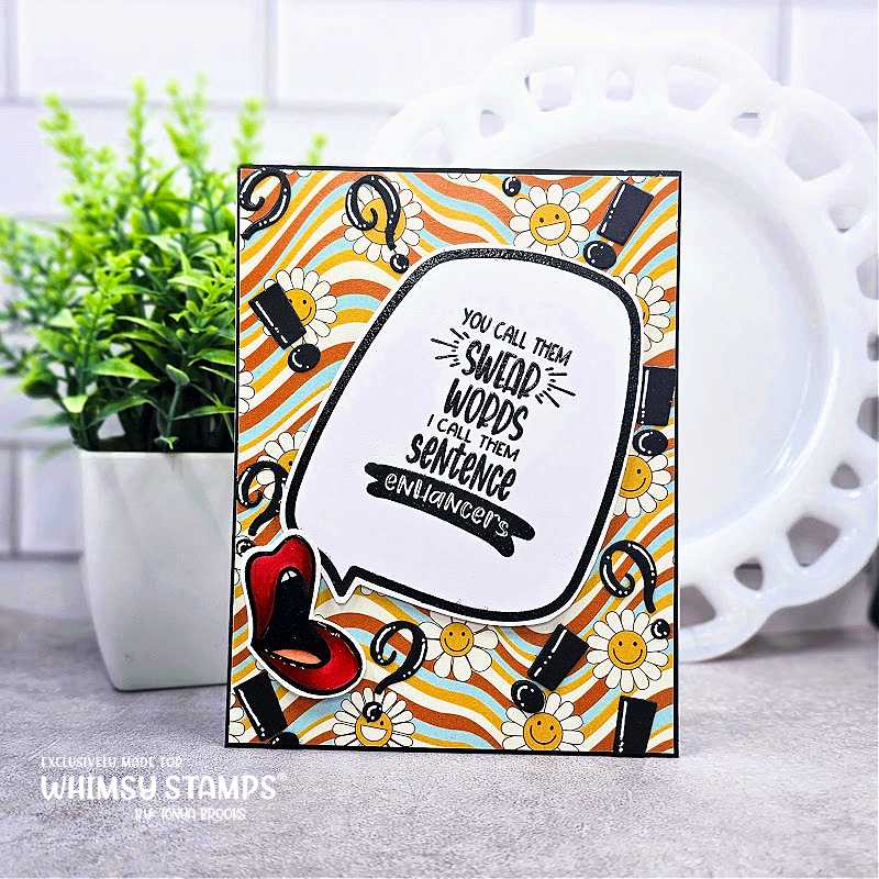 Bild 1 von Whimsy Stamps Die Stanze  -  Comic Speech Bubbles 2 Die Set