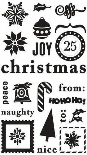 Bild 1 von foam stamps Schaumstempel Christmas