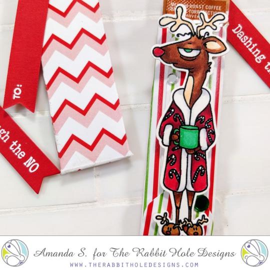 Bild 1 von The Rabbit Hole Designs Clear Stamps  - Caffeinated - Reindeer - Rentier
