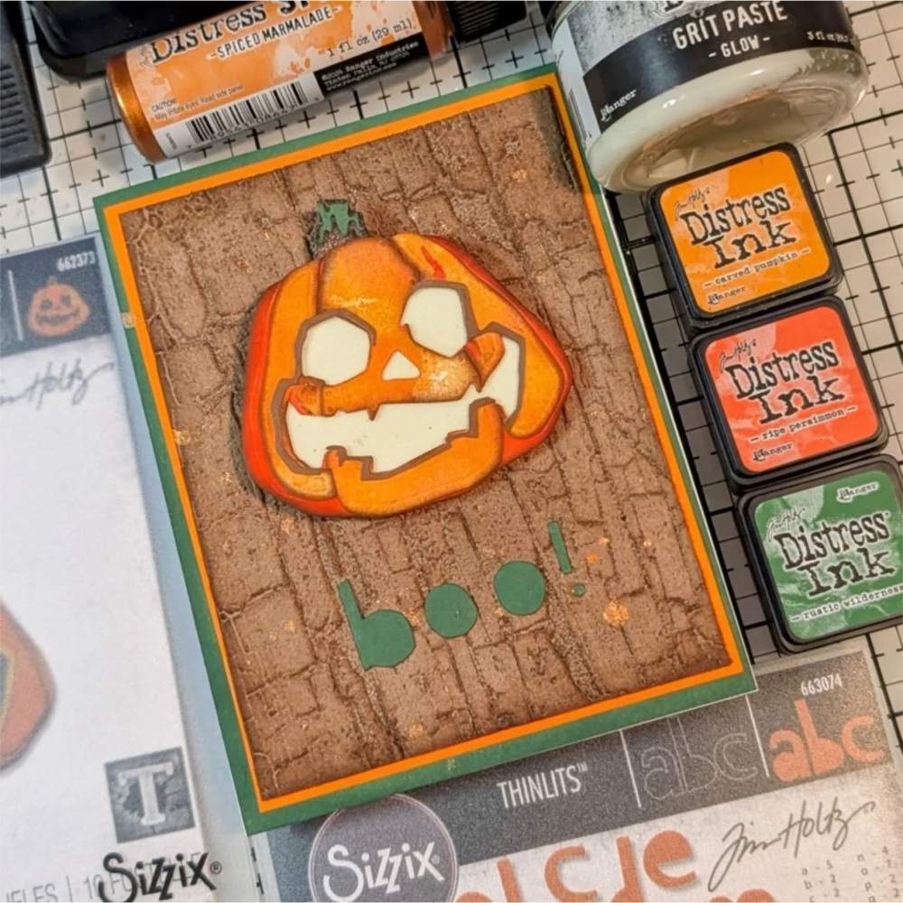 Bild 1 von Sizzix Thinlits Die by Tim Holtz - Stanzschablone - Layered Jack-O-Lantern