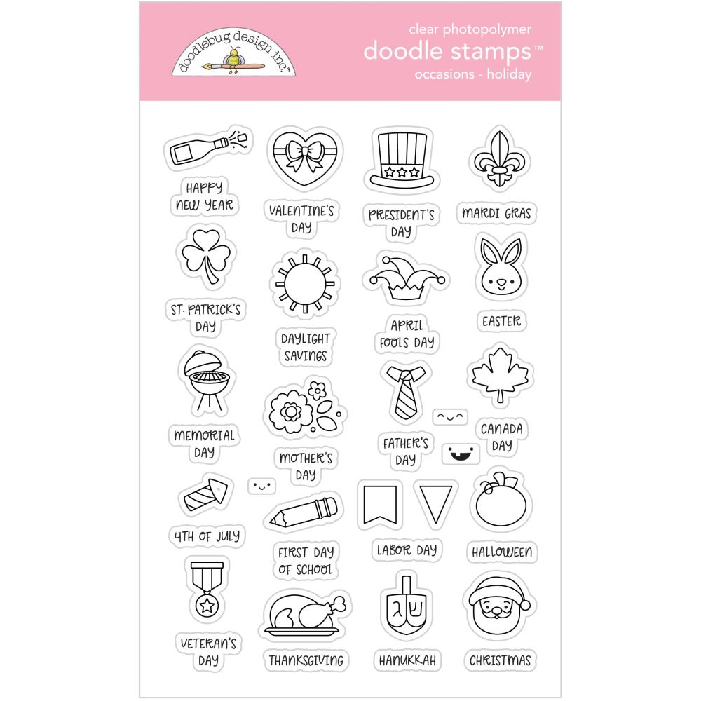 Bild 1 von doodlebug design  Clear Stamps Occasions - Holiday - Stempel Festliche Anlässe
