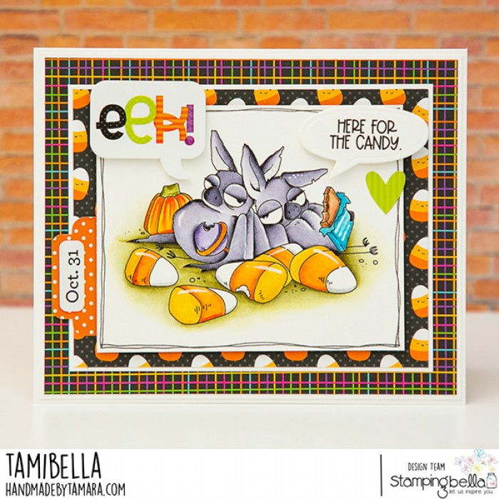 Bild 1 von Gummistempel Stamping Bella Cling Stamp ODDBALL BATS ABOUT CANDY RUBBER STAMP
