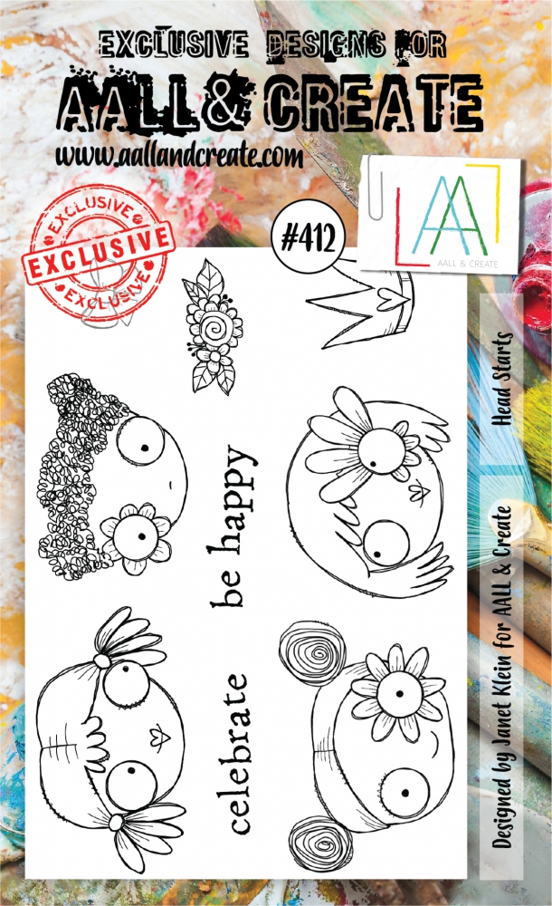 Bild 1 von AALL & Create Clear Stamps  - Head Starts