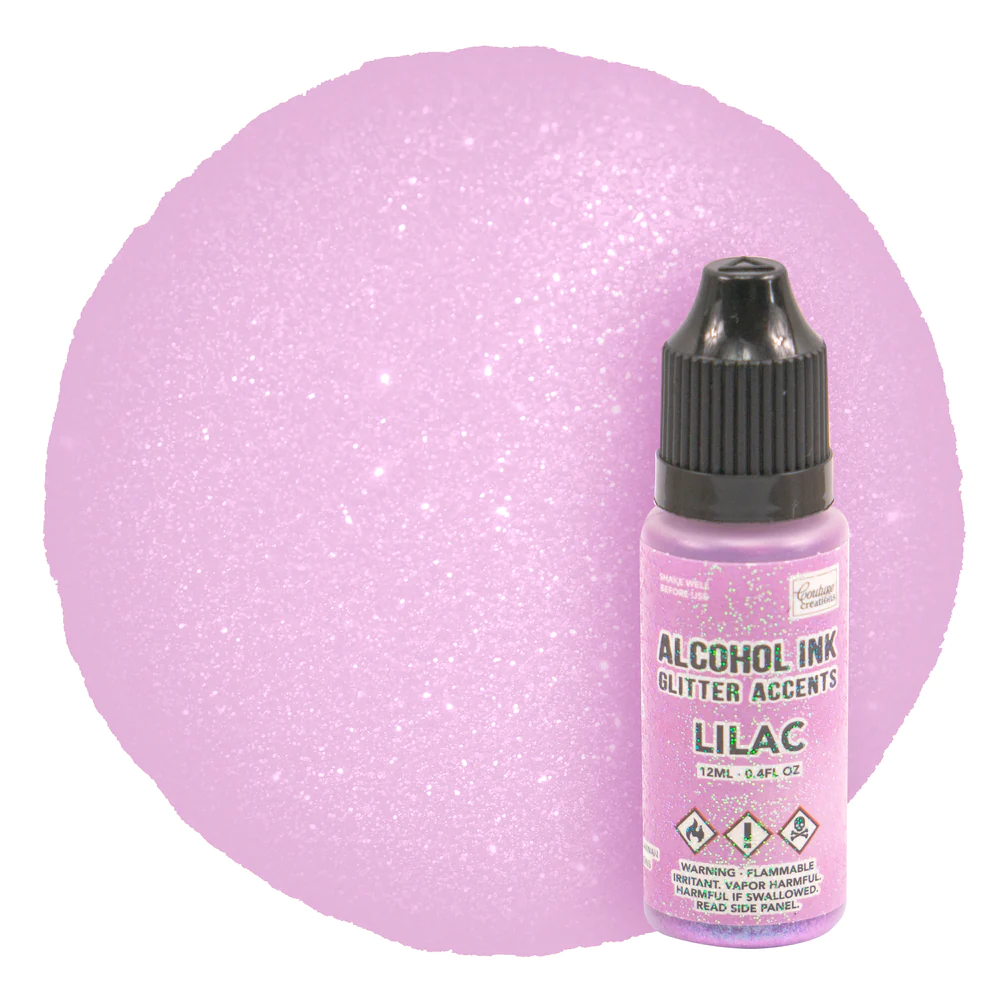 Bild 1 von Couture Creations - Alcohol Inks Glitter Accents  / (Farbe) Lilac