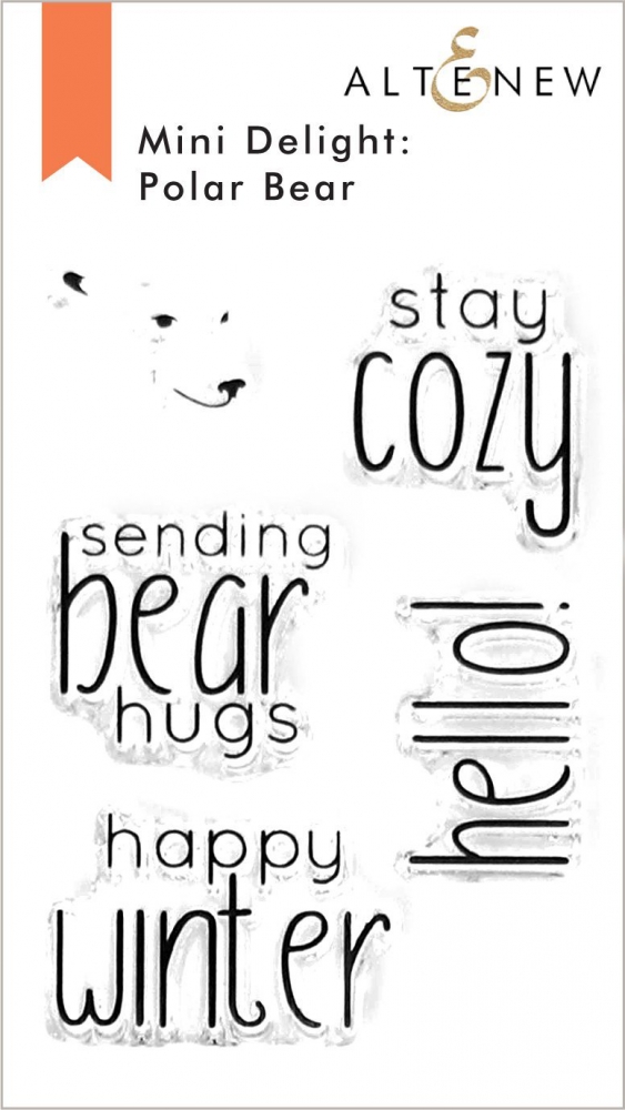 Bild 1 von Altenew Mini Delight: Polar Bear Stamp & Die Set - Bär Stempel und Stanze