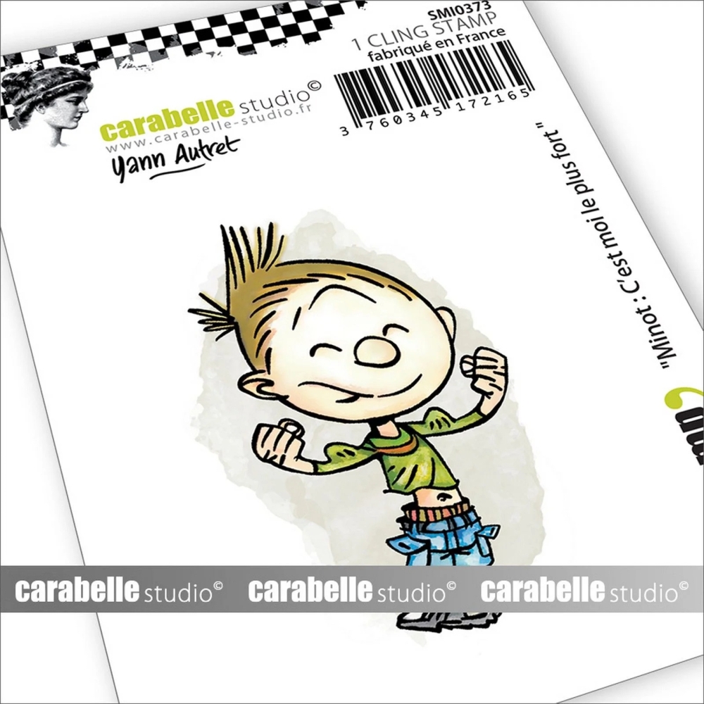 Bild 1 von carabelle studio Stempelgummi - Minot: C'Est Moi Le Plus Fort