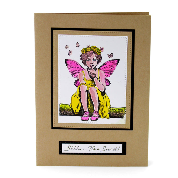 Bild 1 von Cosmic Shimmer Pre Cut Stamp - Gummistempel - Andy Skinner Secret