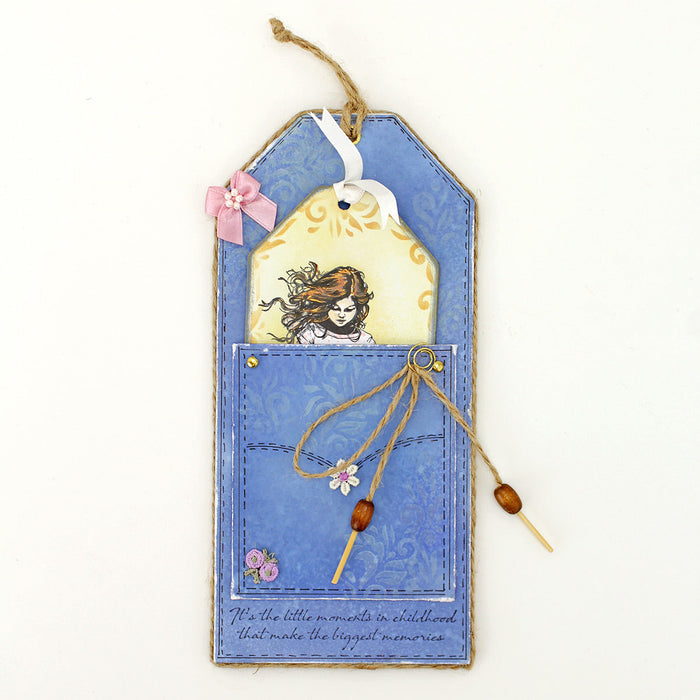 Bild 1 von Cosmic Shimmer Pre Cut Stamp - Gummistempel - Andy Skinner Little Moments