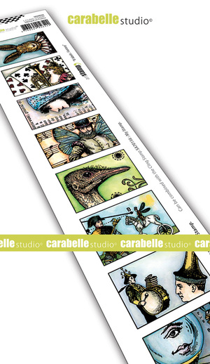 Bild 1 von carabelle studio Stempelgummi "8 Labels: Fantasy"