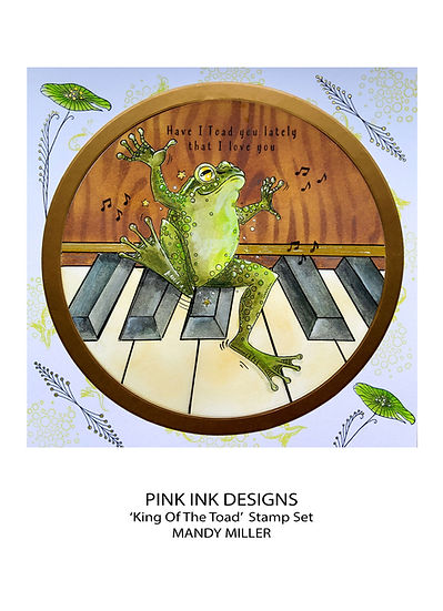 Bild 1 von Pink Ink Designs - Stempel  King Of The Toad - Frosch