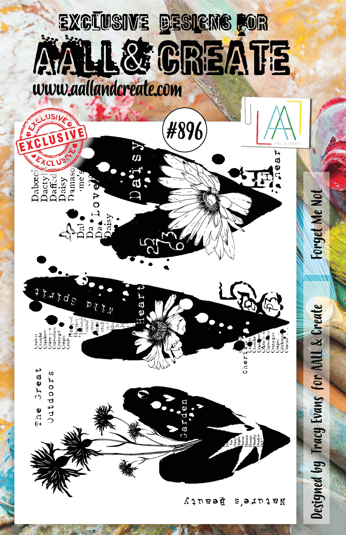 Bild 1 von AALL & Create Clear Stamps - Forgot Me Not