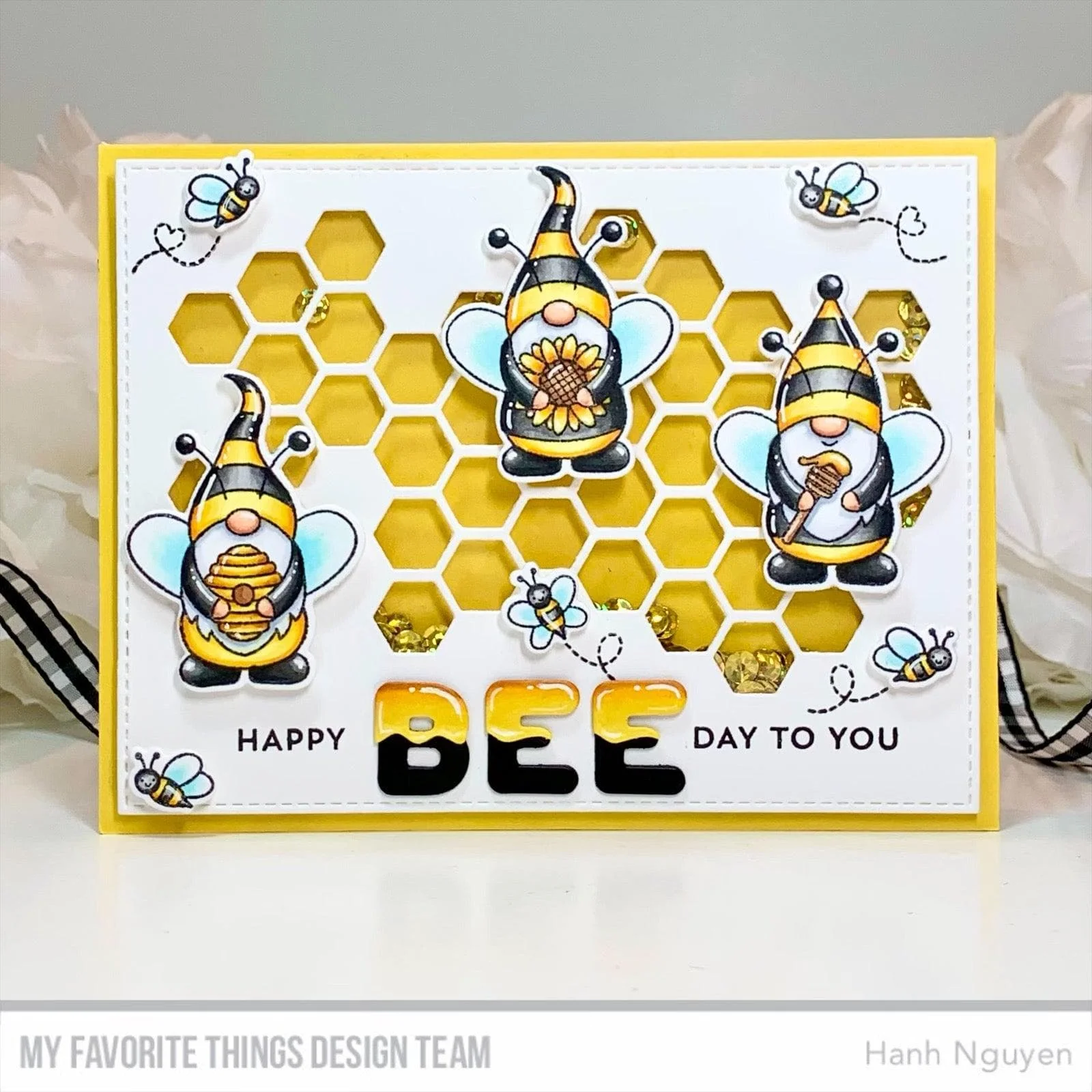 Bild 1 von My Favorite Things - Clear Stamps Buzzing with Happiness - Gnome Biene