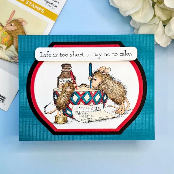 Bild 1 von Spellbinders Secret Ingredient Cling Rubber Stamp Set - House Mouse Stempelgummi