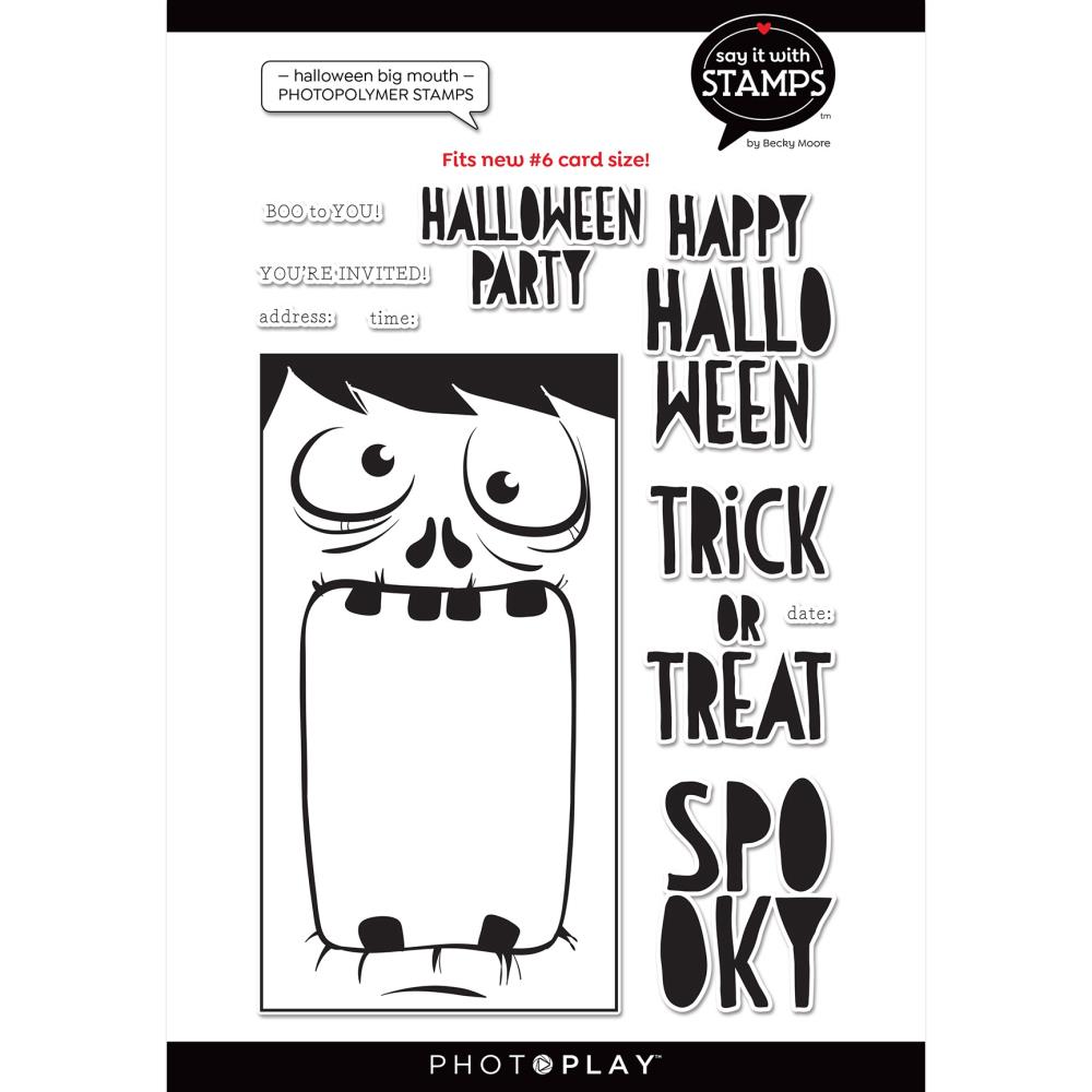 Bild 1 von PHOTOPLAY Say It With Clear Stamps - #6 Halloween Big Mouth