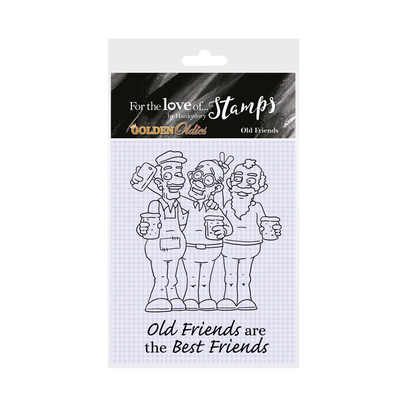 Bild 1 von For the love of...Stamps by Hunkydory - Clearstamps Old Friends