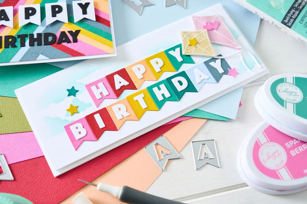 Bild 1 von Sizzix Thinlits Die Set - Stanzschablonen - Birthday Bunting by Catherine Pooler