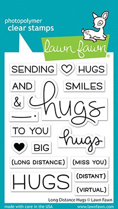 Bild 1 von Lawn Fawn Clear Stamps - Long Distance Hugs
