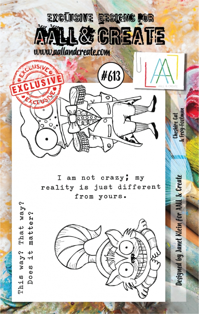 Bild 1 von AALL & Create Clear Stamps - Cheshire Cat & Frog-Footman